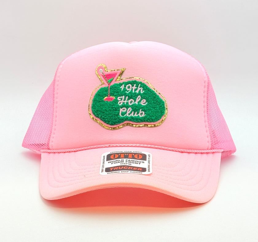 19th Hole Club Patch Hat