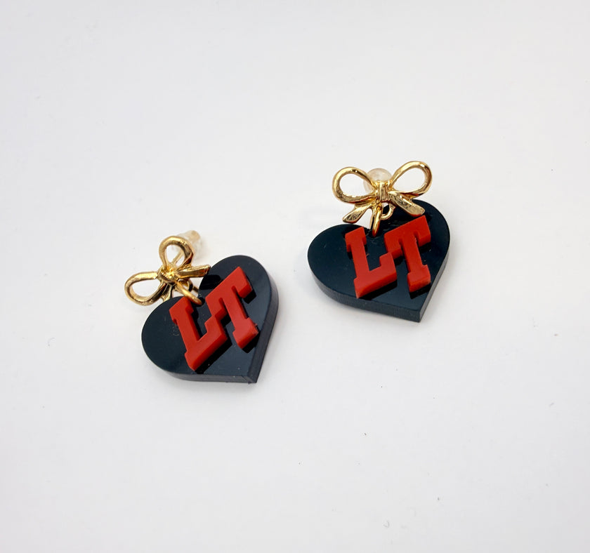 Lake Travis Cavalier Spirit Earrings