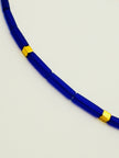The Blue and Gold Necklace