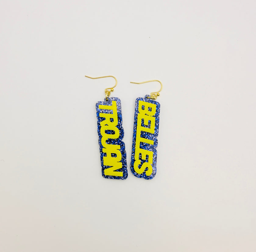 Trojan Belles Spirit Earrings