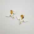Longhorn Gold Stud Earrings