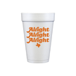 Alright Styrofoam Cups - Set of 10