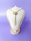 Armadillo Gold Vintage Style Bolo Tie