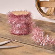 Pink Tinsel Garland